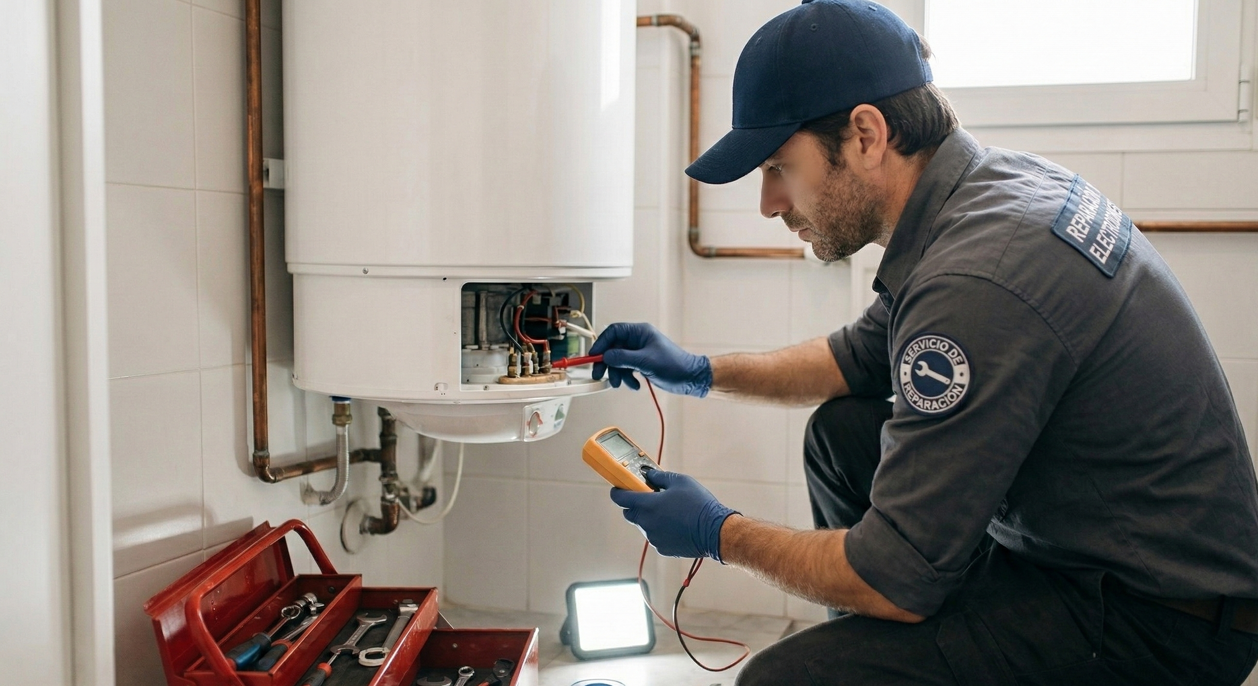 Reparación de termo eléctrico en Murcia — FontaRescate fontanería